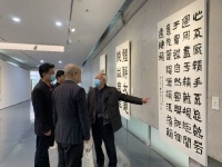 深圳首次举办隶书专题群展，四特区隶书邀请展开幕