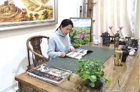 “最美新区人”候选人：青岛绿泽画院有限公司董事长董文杰