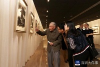 两位中国山水画界画家作品在深同场亮相