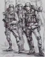 西安美术学院速写高分卷 ​​​​#遇见艺术##美术生