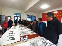 书画艺术进警营