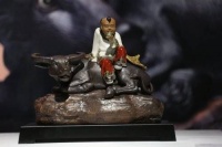 石湾陶艺大师潘柏林携生肖新作《闲情乐》亮相广州