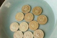 梅花五角硬币，一整套11枚，如能集全价值高达千元，快看看