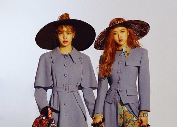 BLACKPINK成员ROSÉ&amp;LISA