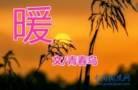 暖（文/青春鸟·新疆）