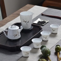 以竹伴茶香，恰似人生好风骨