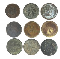 【精品推荐】双旗币贰百文一组