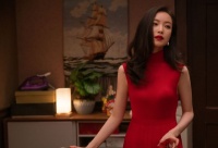 不完美的朱锁锁却成功出圈，她穿的裤子一定非常考究！