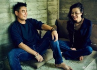 韩雯雯晒合照为朱孝天庆生 夫妻俩穿情侣装很甜蜜