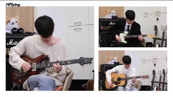 车勋 Guitar Play 怎么这样！每一个叉昏我都很okㅜ