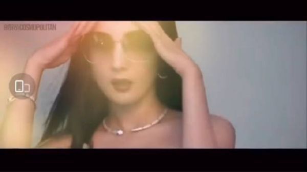 逆光镜头下的杨幂好美丽！