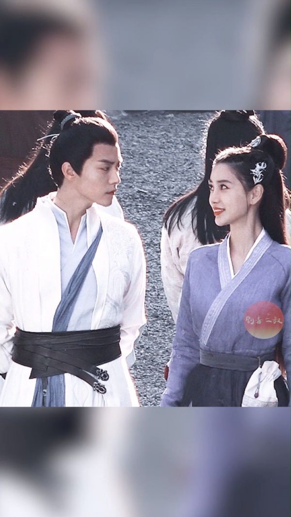 angelababy、马天宇路透，两个人古装真好看，尘缘gkd……