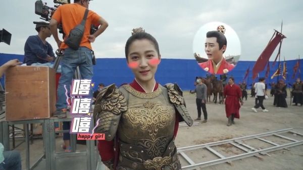 关晓彤的班婳也太可爱了，花絮射箭又飒又酷……