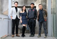 《天桥上的魔术师》举行特映会 孙淑媚、杨大正演夫妻