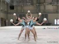 艺体国家队冬训第一次队内测验 《敦煌》反响不错