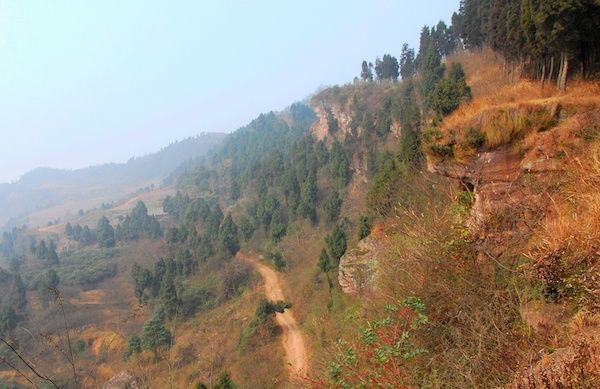 牛角寨地势