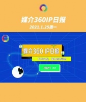 2021.01.25 周一 媒介360 IP日报