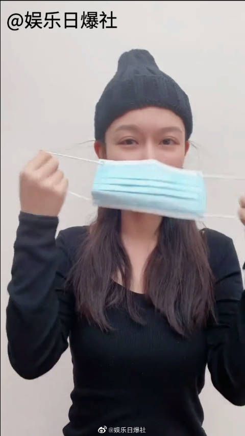孙骁骁晒出用口罩搂腰的视频否认怀孕……