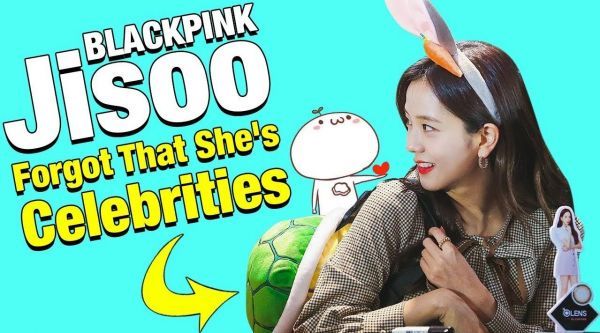 当Blackpink Jisoo忘记自己是一名艺人,也太可爱了吧!