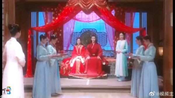 《明月曾照东江寒》邢菲红嫁衣造型的绝美古装……