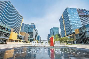 中关村壹号是中关村科学城北区的标志性建筑,园区里汇聚了一大批人工智能、无人驾驶等高新技术企业。