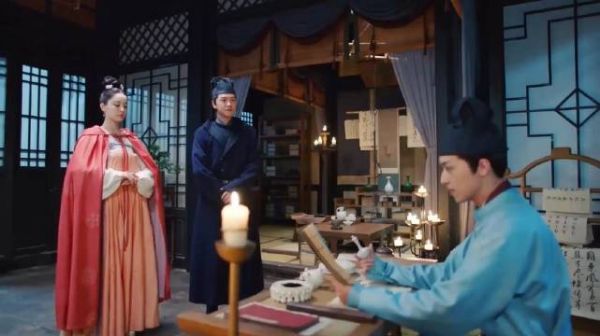 《风起霓裳》琉璃半夜来到裴府,请求裴郎君帮她退婚……