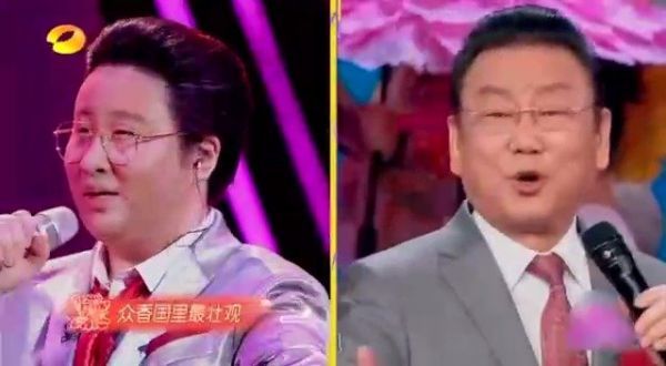 锤娜丽莎模仿的蒋大为也太像穿西装的汪峰了吧！