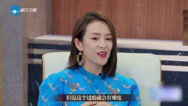 平时很少看到章子怡的幕后……
