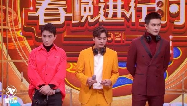 朱一龙、李易峰、高伟光 采访 李易峰剧透：节目表演完……