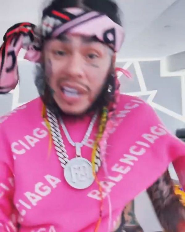 6ix9ine霸气出镜!预告自己的新歌