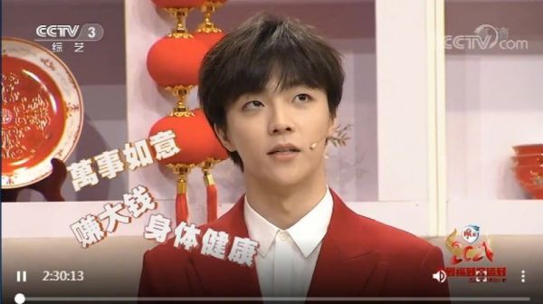 陈立农春晚倒计时cut 陈立农用闽南语给大家拜年……