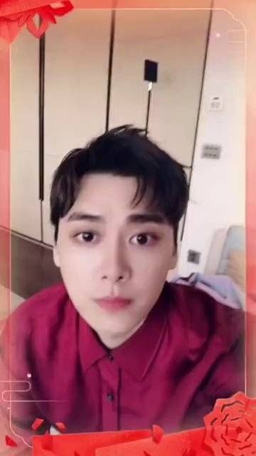 李易峰用鼻子剪窗花 哈哈哈哈哈太可爱了