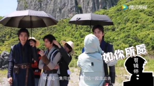 既然肖战想放本集花絮，花絮就来了哈！