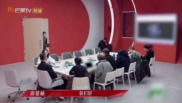 哈哈哈哈见过周笔畅正经参与会议讨论的样子吧……