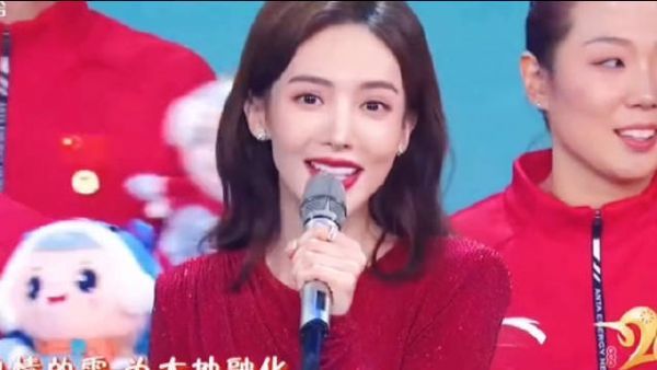 金晨在央视 只出现几秒，就足以惊艳很多人……