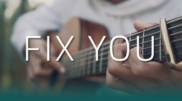 超好听的《Fix You》吉他指弹