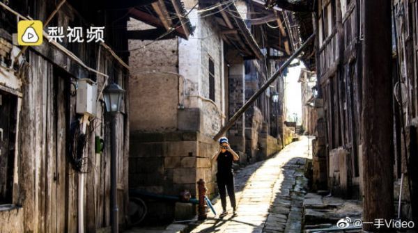 天上的街市！建在三面悬空山崖上的望水古镇：已有400多年的历史