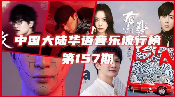 中国大陆华语音乐流行榜MCCSC第157期榜单公布！