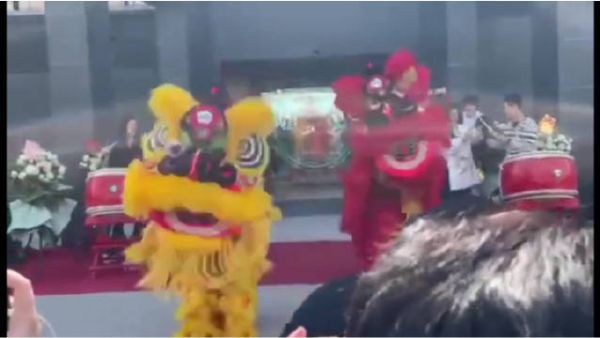 张雨绮蔡少芬硬糖少女一起舞狮了……