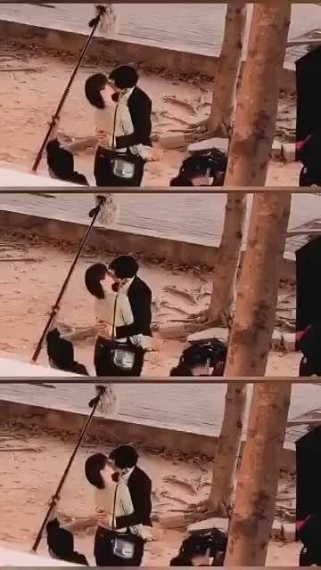 杨紫井柏然新剧《女心理师》吻戏路透好甜啊
