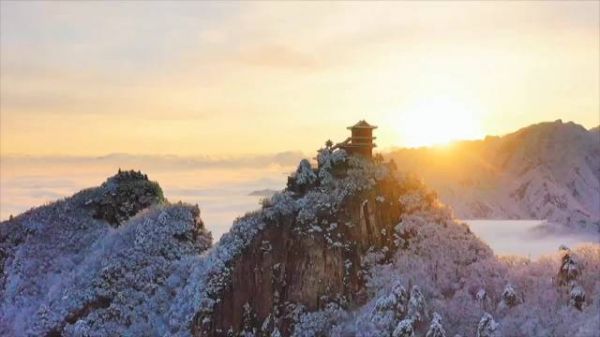 每一帧都是壁纸！雪后秦岭终南山美如仙境