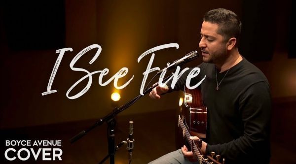 忧郁哥超赞翻唱《I See Fire》