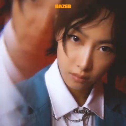宋茜 Dazed 封面花絮 短发茜茜子绝了！
