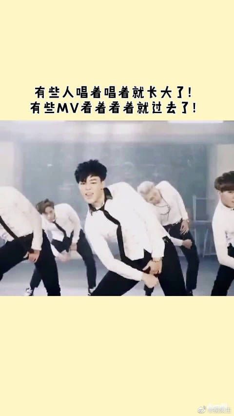 防弹少年团的两个舞台一个14年 ，一个19年……