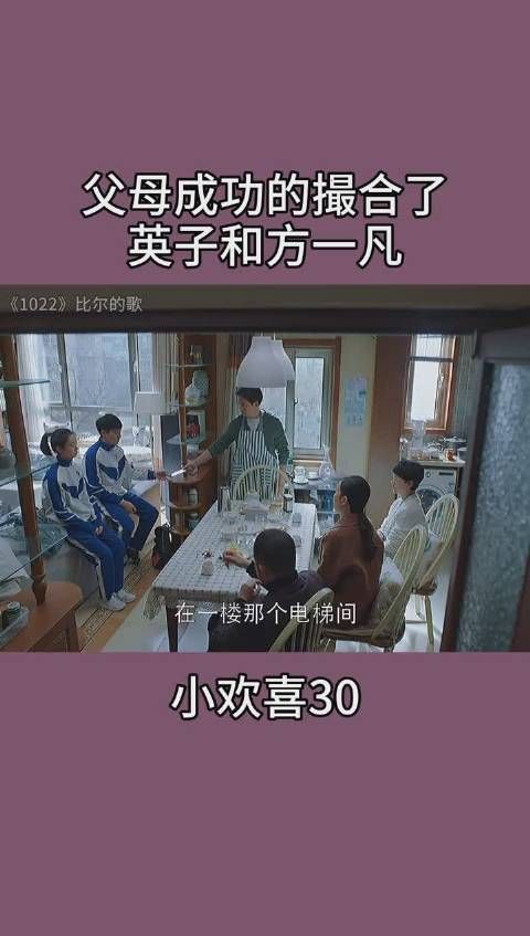 《小欢喜》第30集 父母成功燃起了方一凡和英子的爱情火苗