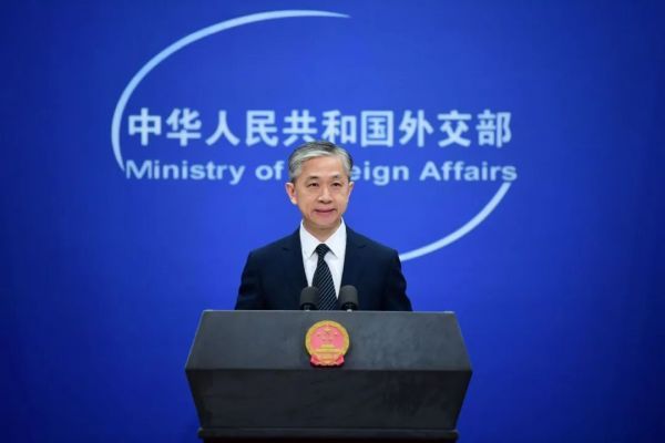 汪文斌(图源:外交部网站)