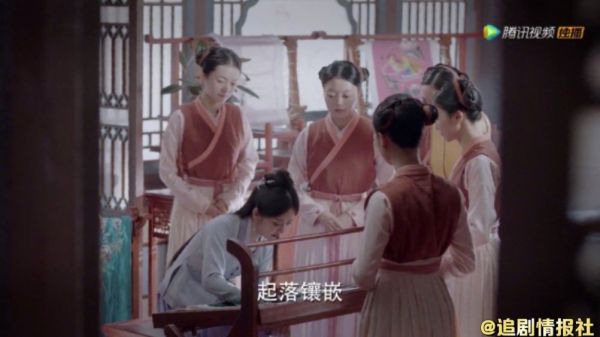 十一娘心灵手巧,现场教学如何刺绣,艾玛,别说徐令宜了……