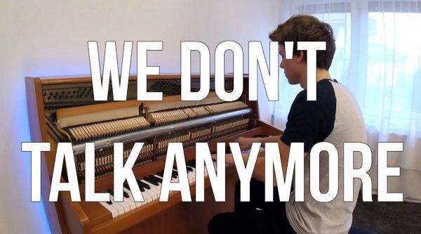 Peter Buka钢琴演奏《We Dont Talk Anymore》