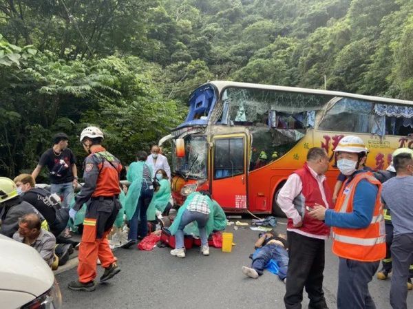 事故现场图 图源:台媒