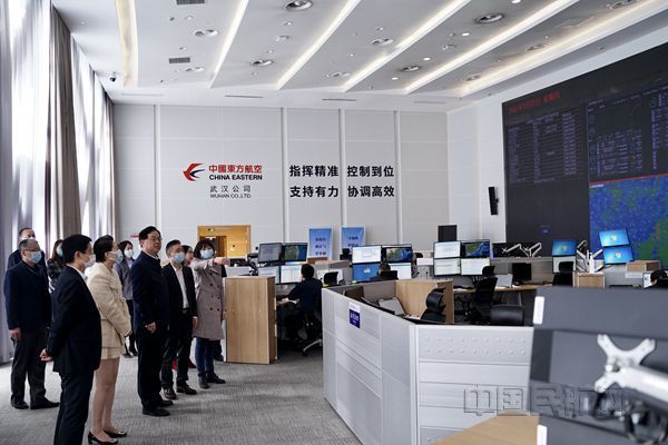 参观交流现场（东航武汉公司供图）